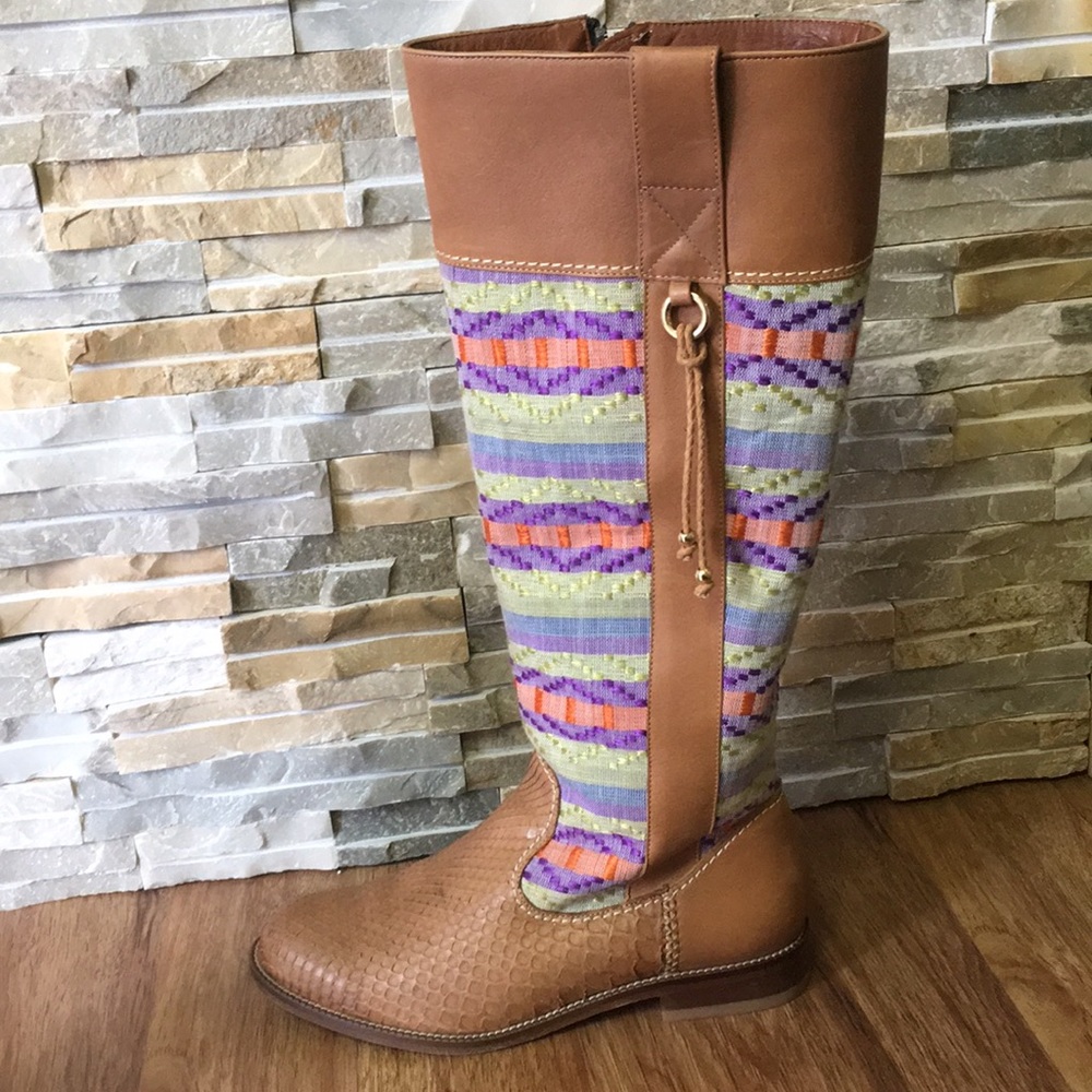 Python leather boots - Picture 3 of 3